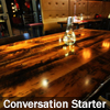 Custom Hand Made Reclaimed Wood Restaurant Tables with Epoxy Resin Finish